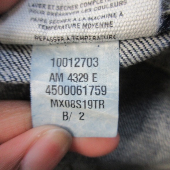 Ariat Jeans Mens 38 x 34 Blue Denim Slim Straight M5 Cotton Casual Work Western - Picture 4 of 11